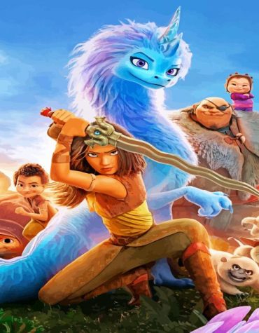 Raya The Last Dragon Disney Magic Paint By Numbers