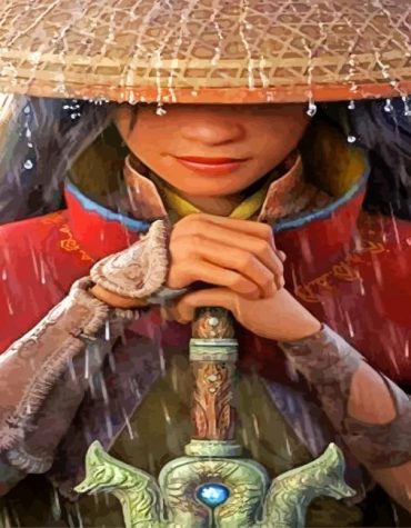 Raya Disney Adventure Paint By Numbers