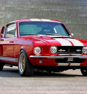 Mustang Shelby GT500 Paint By Numbers
