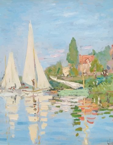Claude Monet Impressionist Paint By Numbers