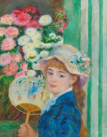 Renoir Vintage Woman Paint By Numbers