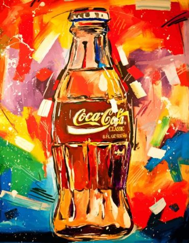 Colorful Coca Cola Paint By Numbers