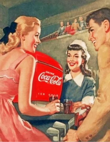 Vintage Love Scene Paint By Numbers