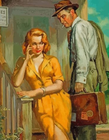 Retro Romance Paint By Numbers