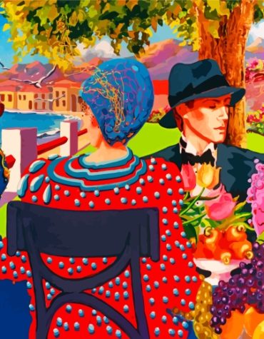 Vintage Couple Experience Paint By Numbers