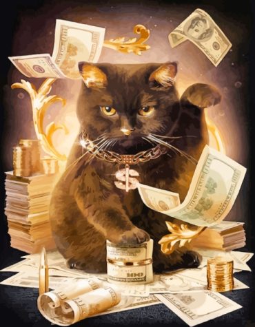 Rich Cat Animals Paint By Numbers