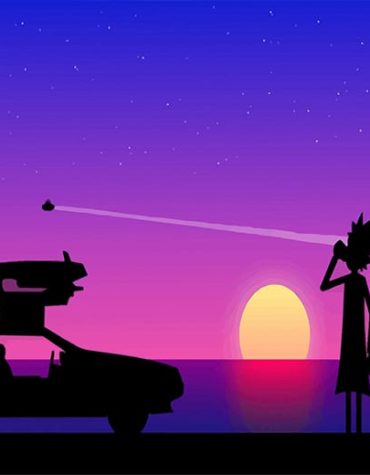 Rick and Morty Cartoon Paint By Numbers