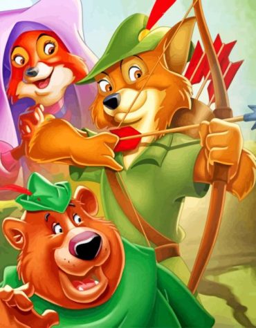 Disney's Robin Hood Classic Paint By Numbers