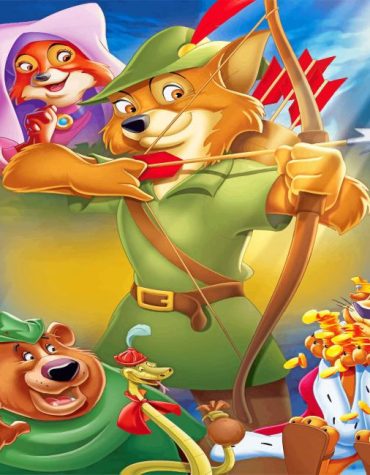 Robin Hood Disney Classic Paint By Numbers
