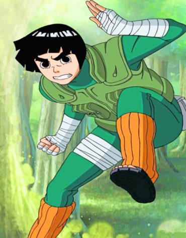 Rock Lee Anime Paint By Numbers