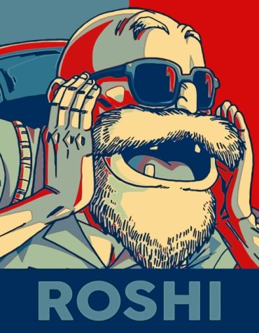 Roshi Dragon Ball Anime Paint By Numbers