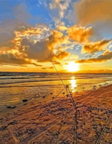 Rossnowlagh Sea Sunset Paint By Numbers
