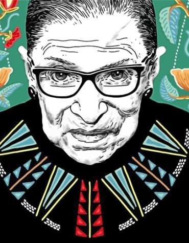 Ruth Bader Ginsburg Women Leaders Paint By Numbers