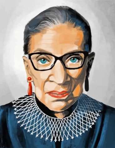 Ruth Bader Ginsburg Tribute Paint By Numbers