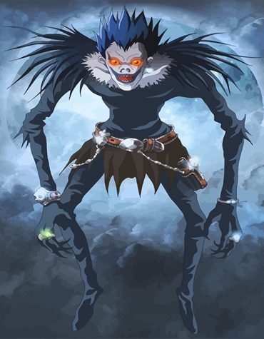 Anime Inspired Ryuk Paint By Numbers