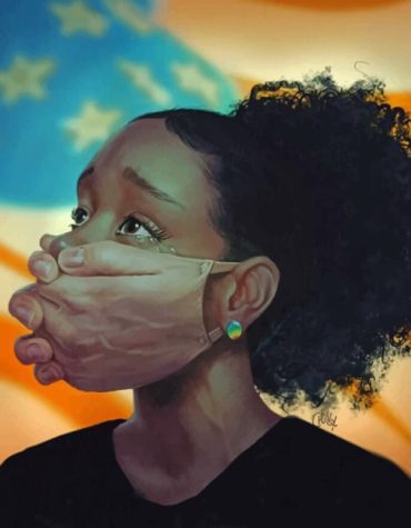 African Sad Girl Paint By Numbers