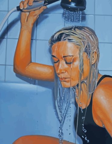 Sad Girl Aesthetic Paint By Numbers