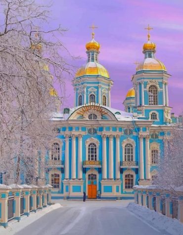 Saint Nicholas Cathedral Landmark Paint By Numbers