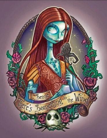 Sally from The Nightmare Before Christmas Paint By Numbers