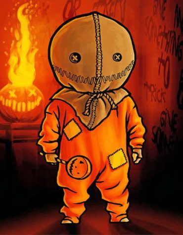 Horror Sam Halloween Paint By Numbers