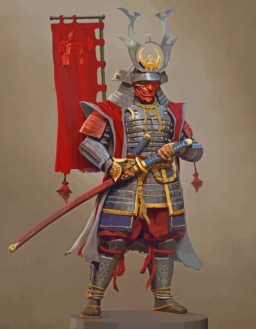 Samurai Warriors Collection Paint By Numbers