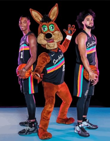 San Antonio Spurs Basketball Paint By Numbers