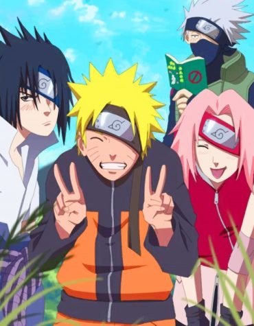 Sasuke & Naruto Anime Paint By Numbers