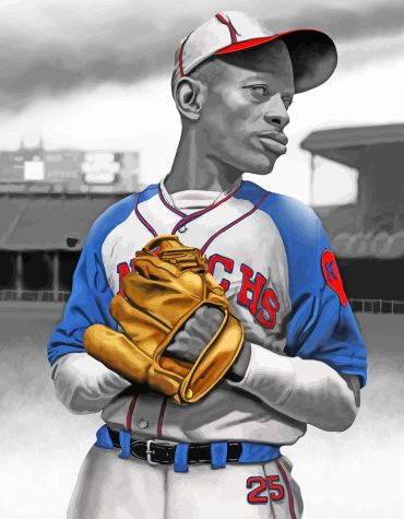 Satchel Paige Baseball Legend Paint By Numbers