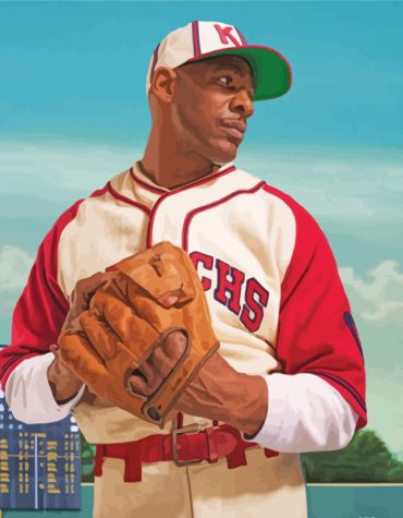 Satchel Paige Baseball Legend Paint By Numbers