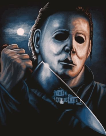 Michael Myers Horror Paint By Numbers