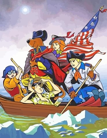 Scooby Doo Adventures Paint By Numbers