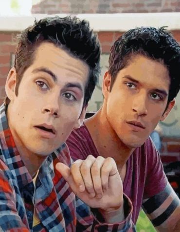 Teen Wolf Duo Paint By Numbers