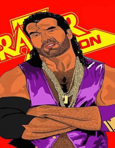 Scott Oliver Hall Wrestling Legend Paint By Numbers