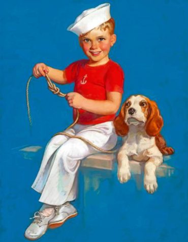 Sea Dog Paint By Numbers