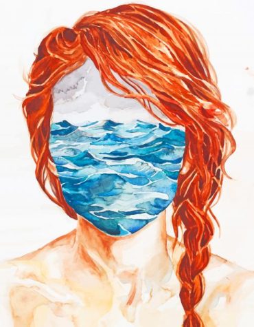 Sea Woman Face Paint By Numbers