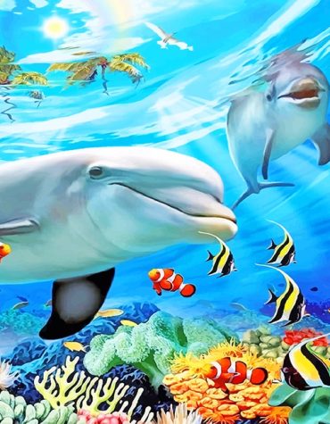 Underwater Tropical Fishes Paint By Numbers