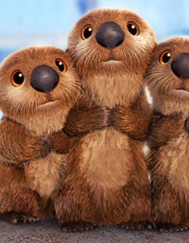 Sea Otter Animals Paint By Numbers