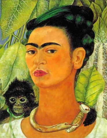 Frida Kahlo Monkey Theme Paint By Numbers