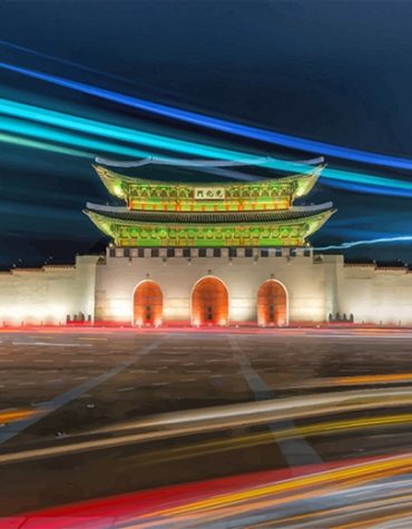 Seoul Gwanghwamun Korea Paint By Numbers