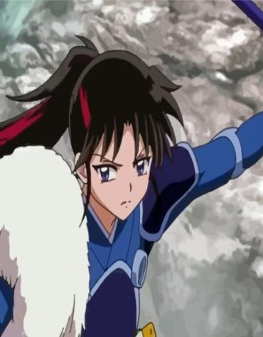 Setsuna Inuyasha Anime Paint By Numbers