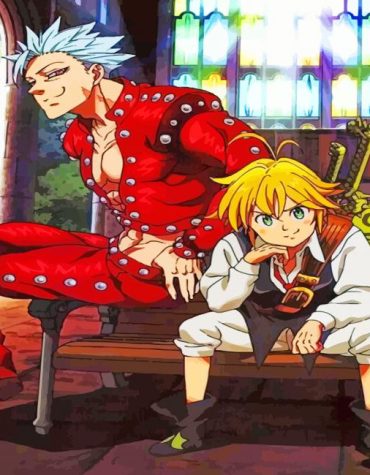 Meliodas Anime Paint By Numbers