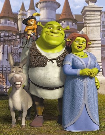 Shrek and Fiona Family Paint By Numbers