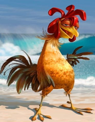 Silly Chicken Seascapes Paint By Numbers