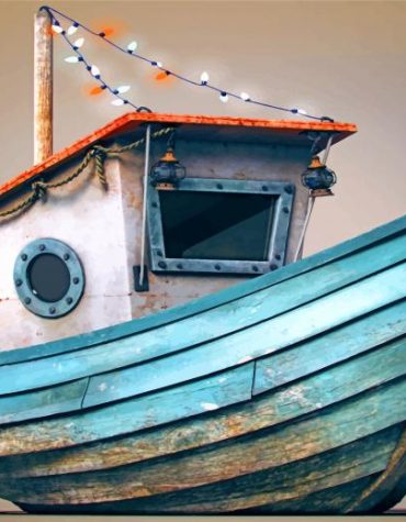 Aesthetic Sailboat Paint By Numbers