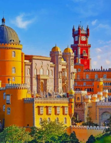 Sintra Park Portugal Paint By Numbers