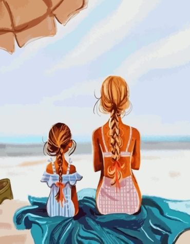 Aesthetic Sisters Paint By Numbers for Women