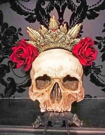 Skull Queen with Crown Paint By Numbers