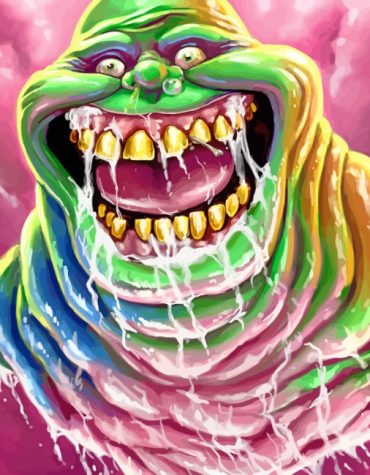 Slimer Animation Paint By Numbers