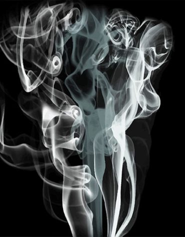 Black Smoke Effect Paint By Numbers