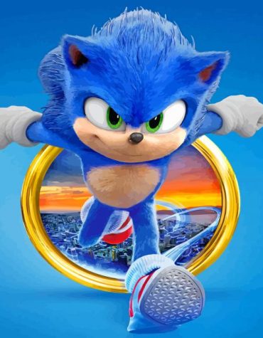 Sonic the Hedgehog Animation Paint By Numbers